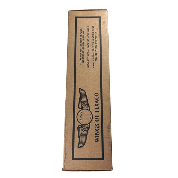 Texaco 1932 Northrop Airplane Wings Texaco Series 2 Collectible Die-Cast Silver - Picture 11 of 11